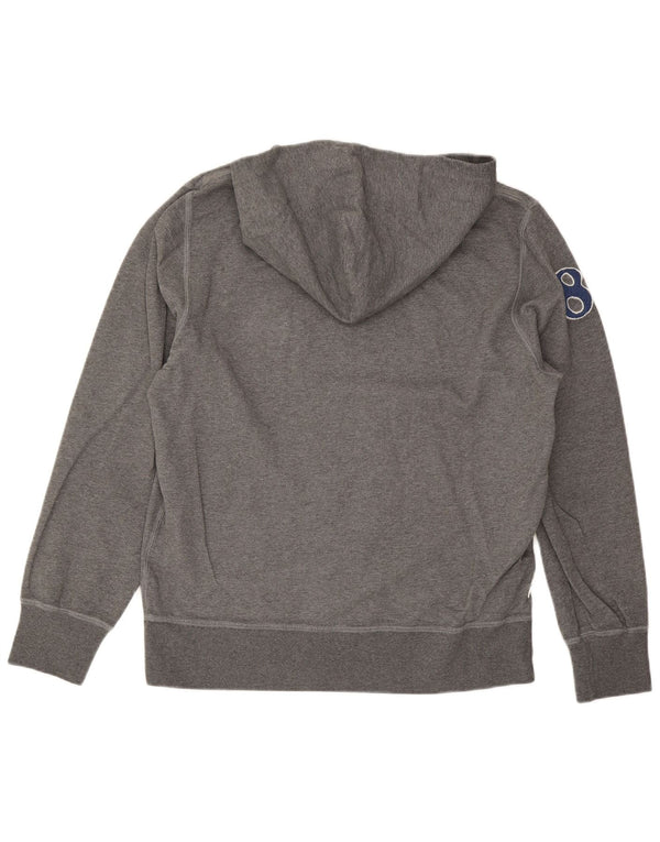 Pulover cu glugă cu grafic pentru bărbați Franklin & Marshall, bumbac gri 2XL