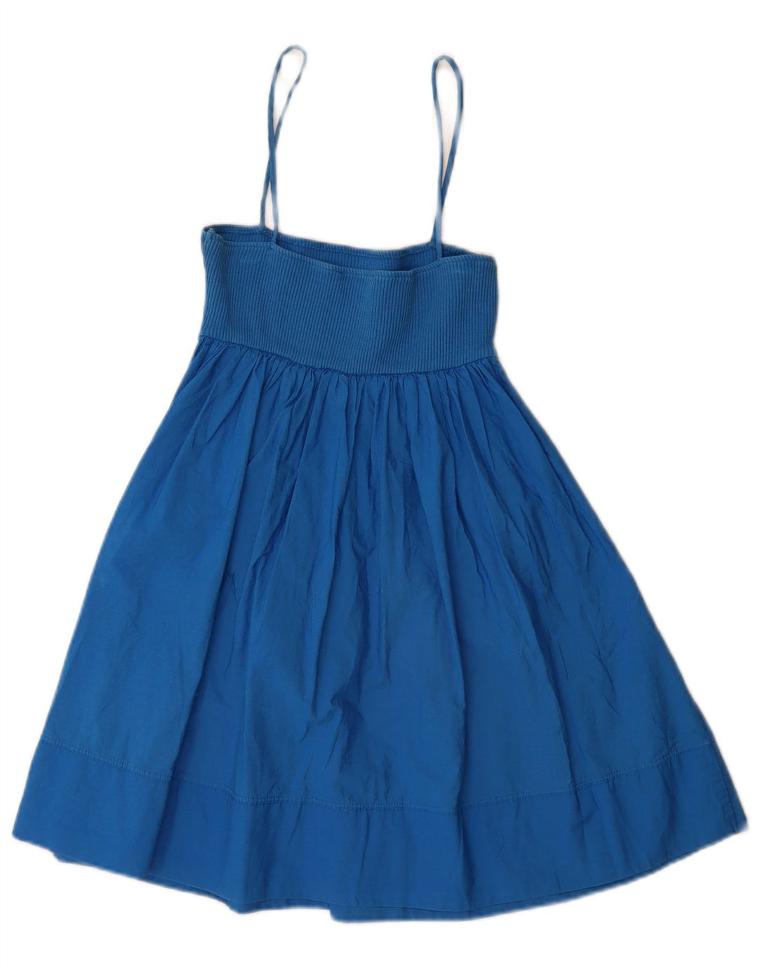 Rochie de soare pentru femei Zara UK 8 Small Blue Bumbac