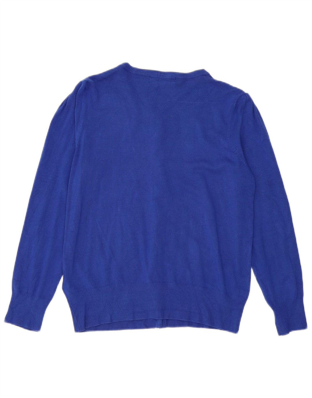 Pulover cardigan pentru femei Marks & Spencer UK 12 Medium Blue Viscose