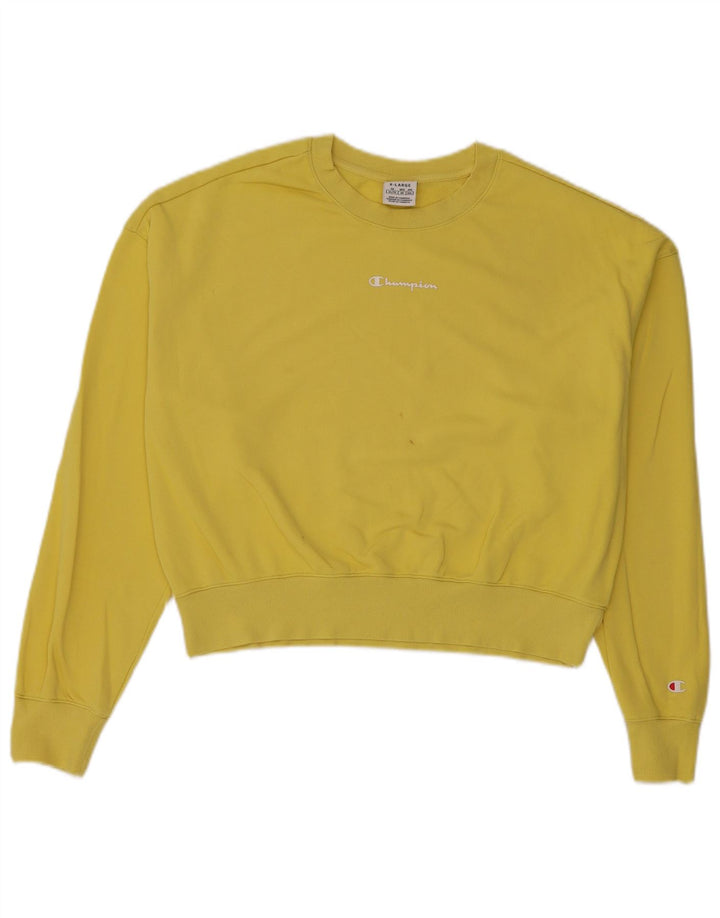 Pulover pentru femei Champion pentru femei UK 18 XL Galben