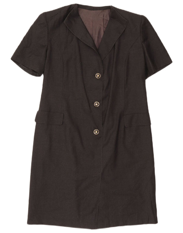 Rochie vintage pentru femei UK 14 Gri mediu