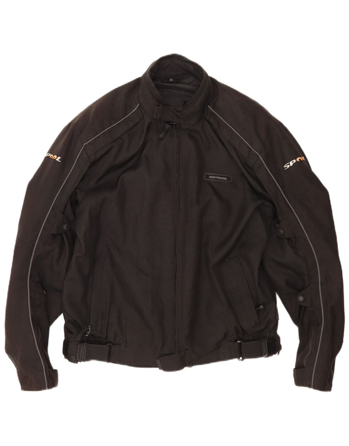 Jachetă pentru bărbați Spool Racer UK 42 XL Poliester negru