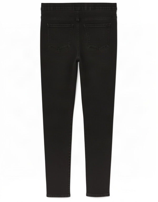 Marks & Spencer blugi jegging crop pentru femei UK 14 mare W30 L25 bumbac negru