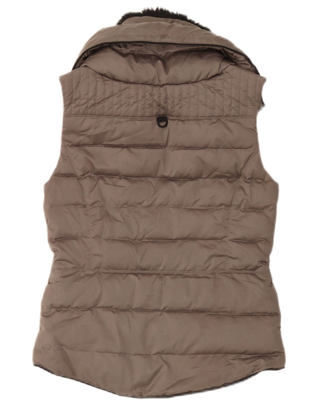 Gilet căptușit supradimensionat pentru femei Zara UK 6 XS poliester gri
