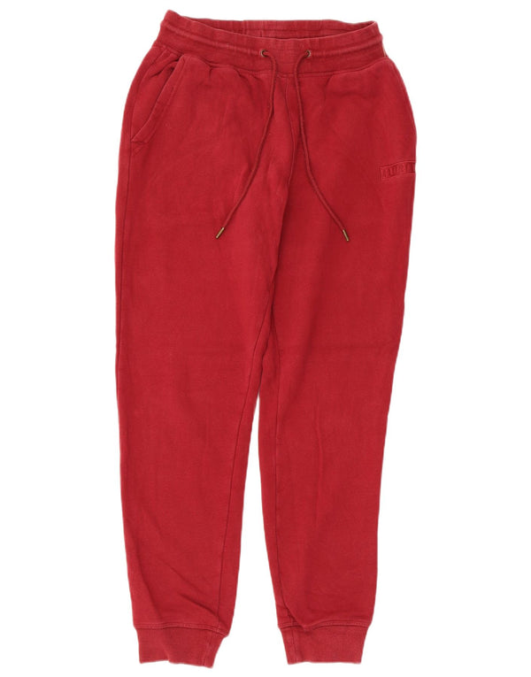 Pantaloni de trening pentru femei Hurley Joggeri UK 10 Bumbac roșu mic