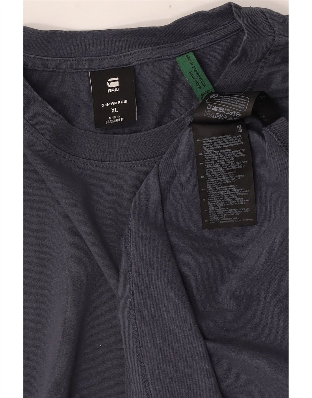 Tricou Bărbați G-Star Top XL Bumbac Gri