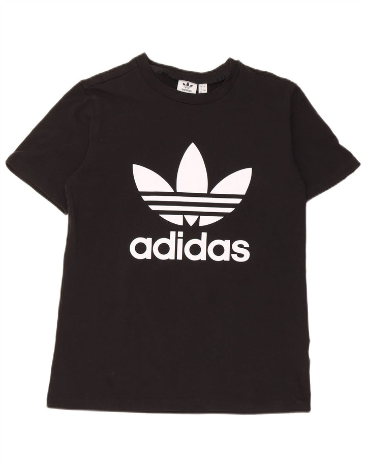 Tricou grafic Adidas pentru femei Top UK 12 Medium Negru