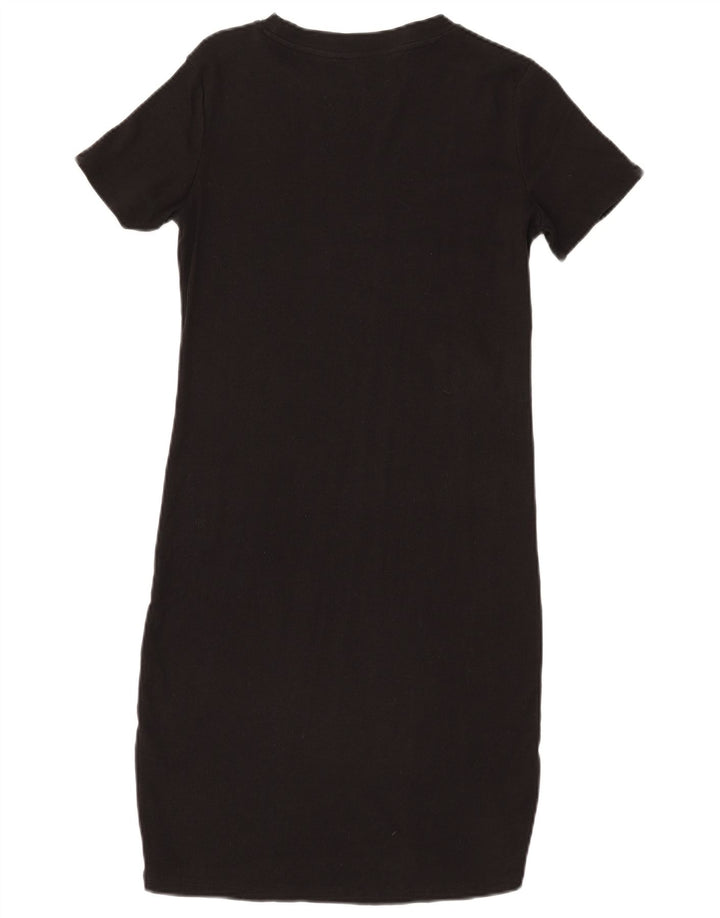 Rochie jumper pentru femei ZARA UK 14 mare, negru, bumbac