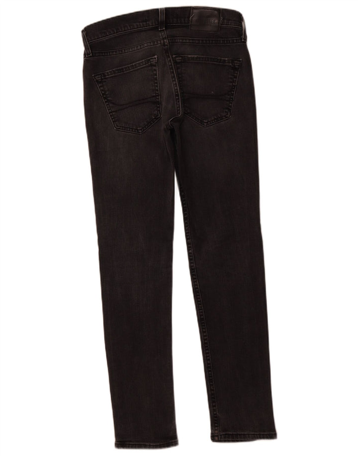 Blugi skinny pentru bărbați HOLLISTER W28 L30 bumbac negru