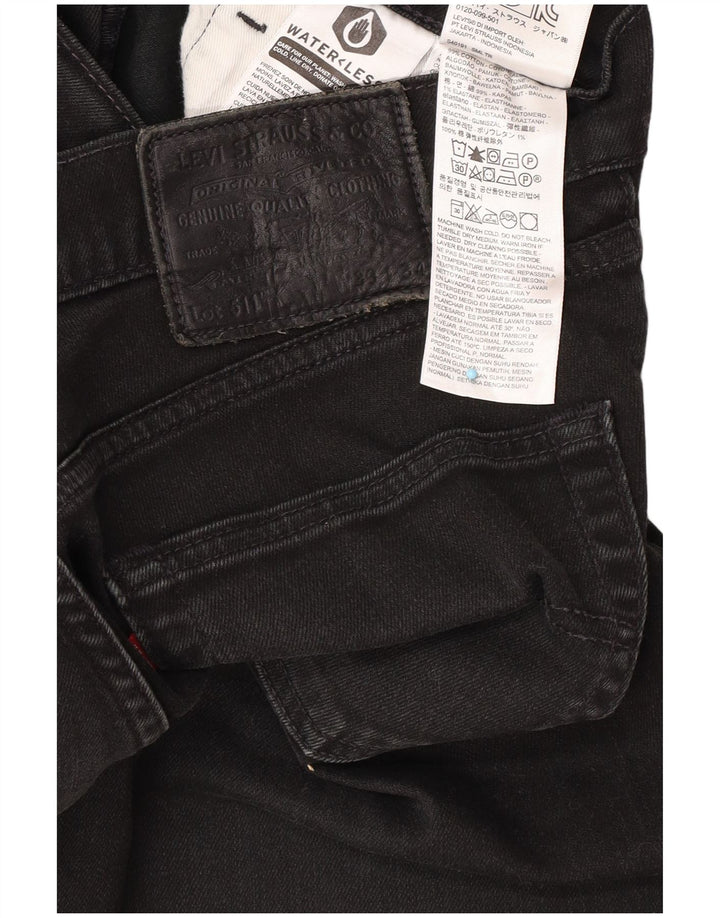 Blugi Levi's 511 Slim pentru bărbați W33 L27 bumbac negru