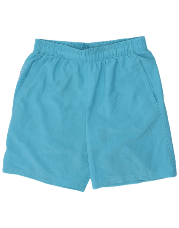 Pantaloni scurți sport grafic Under Armour pentru băieți 11-12 ani, mari, albastru, poliester
