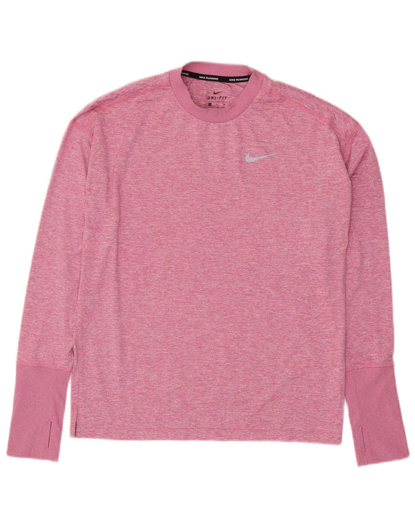 Bărbați NIKE Dri Fit Top cu mânecă lungă mic roz pete