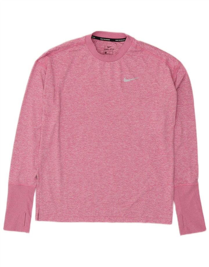 Bărbați NIKE Dri Fit Top cu mânecă lungă mic roz pete