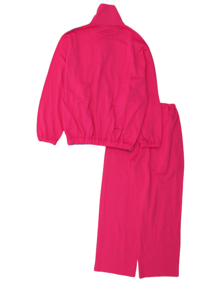 Trening Vintage pentru femei UK 16, mare, roz, color block