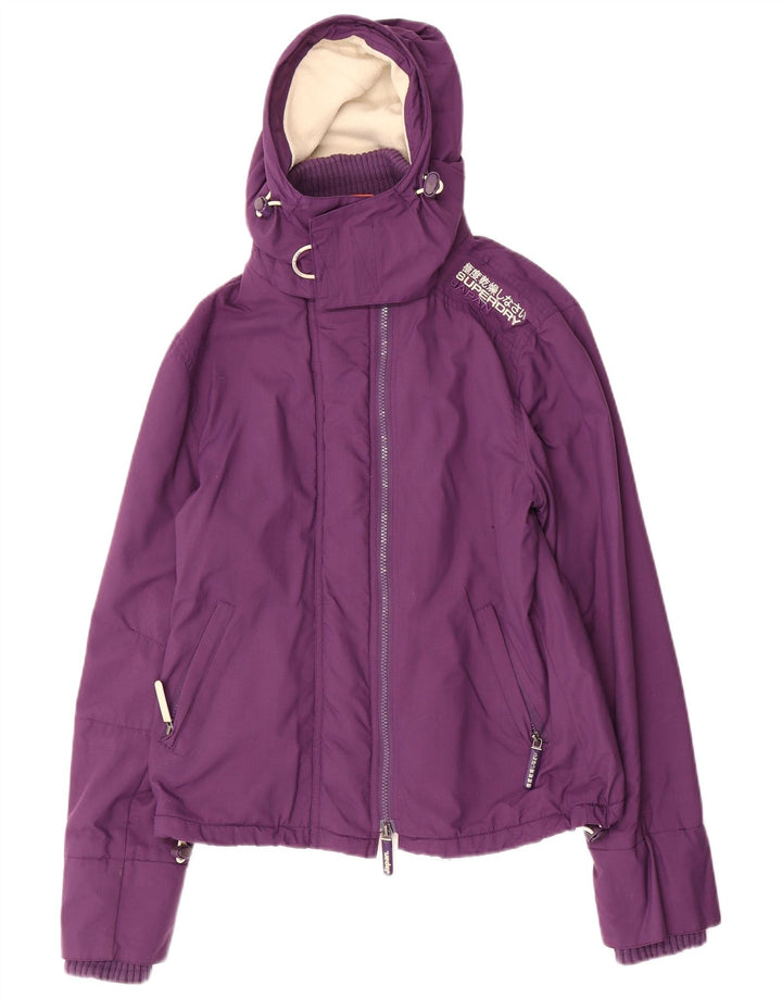 Jachetă Windbreaker pentru femei Superdry The Windcheater UK 12, violet mediu