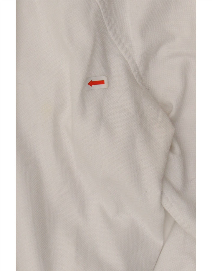 ZARA Mens Slim Fit Shirt Large White Cotton