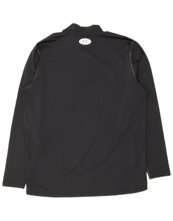 Under Armour Cold Gear Top cu mânecă lungă pentru bărbați, 2XL, negru