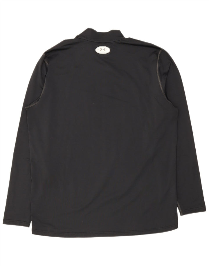 Under Armour Cold Gear Top cu mânecă lungă pentru bărbați, 2XL, negru