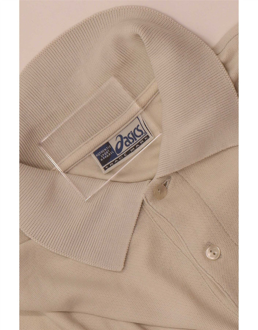 Tricou polo pentru bărbați Asics XL bej