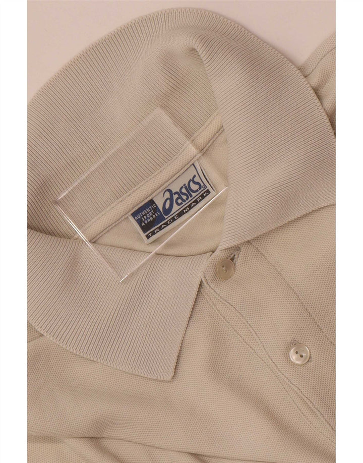 Tricou polo pentru bărbați Asics XL bej