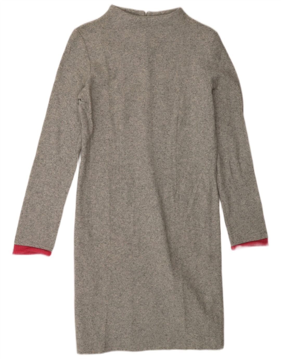 SIMONETTA Girls Jumper Dress 15-16 Years Grey Flecked Wool Vintage Simonetta and Second-Hand Simonetta from Messina Hembry 