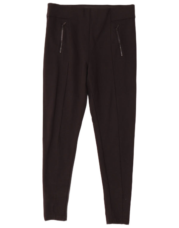 MARKS & SPENCER Pantaloni skinny casual pentru femei UK 16 Large W34 L30 Negru