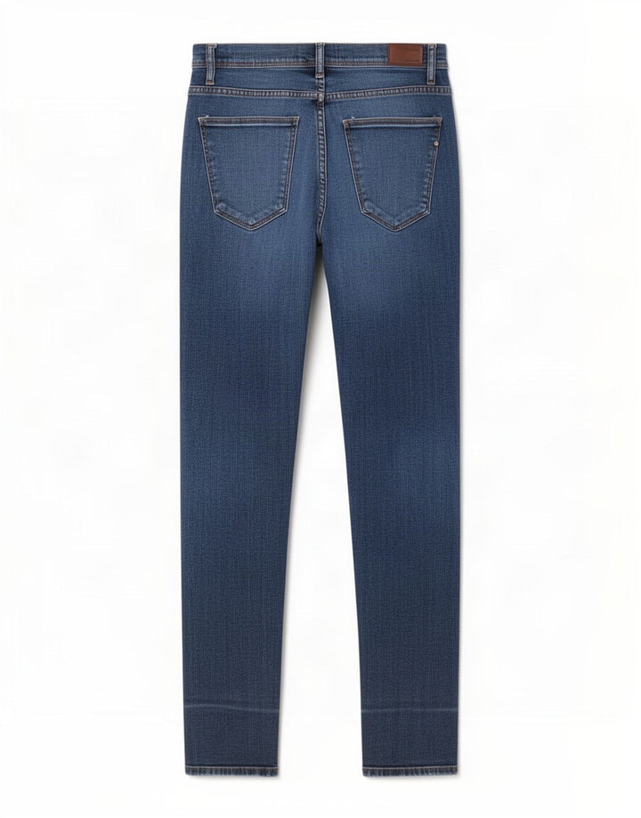 Blugi slim pentru bărbați Zara EU 40 Medium W31 L32 Albastru