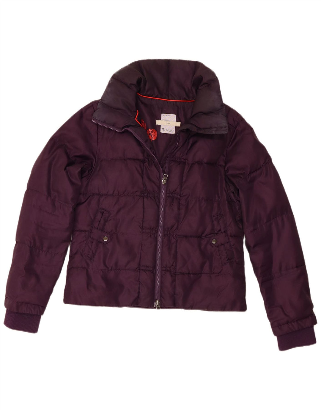 Jachetă căptușită pentru femei Fat Face UK 12 Poliester violet mediu