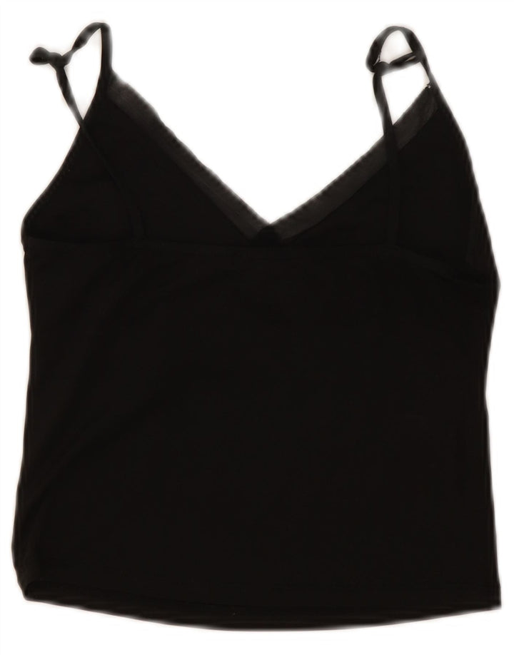 Top Crop pentru femei Zara UK 8 Small Black