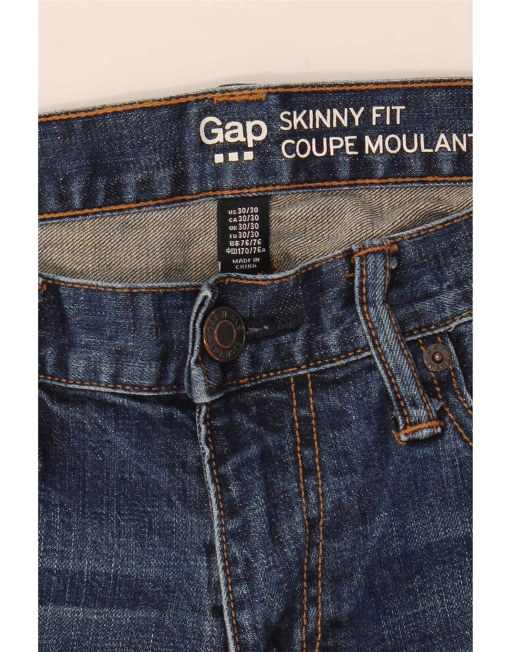 Blugi skinny pentru femei Gap W30 L30 Bumbac albastru