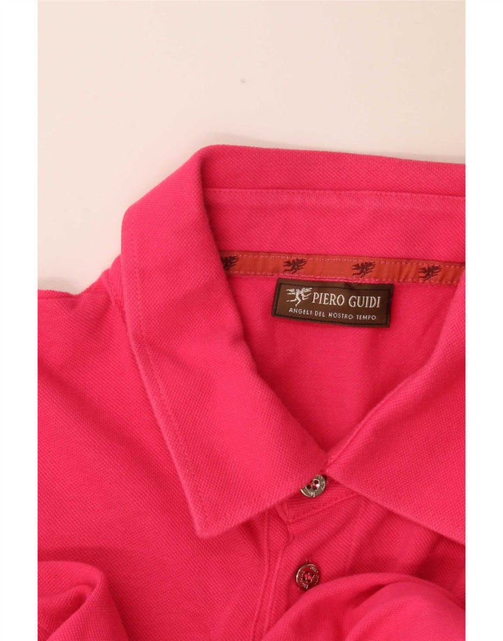 Piero Guidi tricou polo barbati 3XL roz
