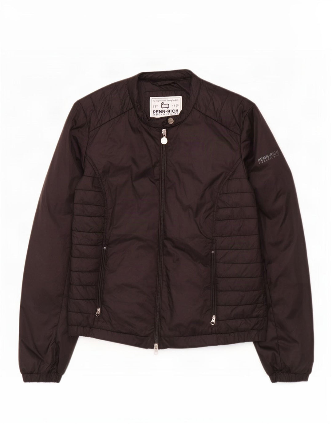 Jachetă căptușită Woolrich pentru femei UK 14, mare, neagră, poliamidă
