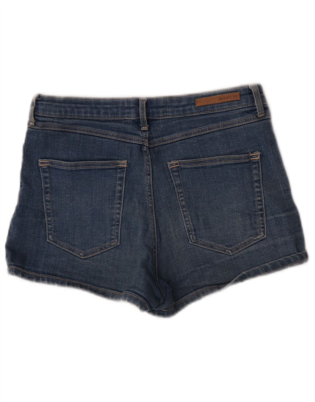 Pantaloni scurți din denim pentru femei Zara EU 38 Small W28 Blue Bumbac