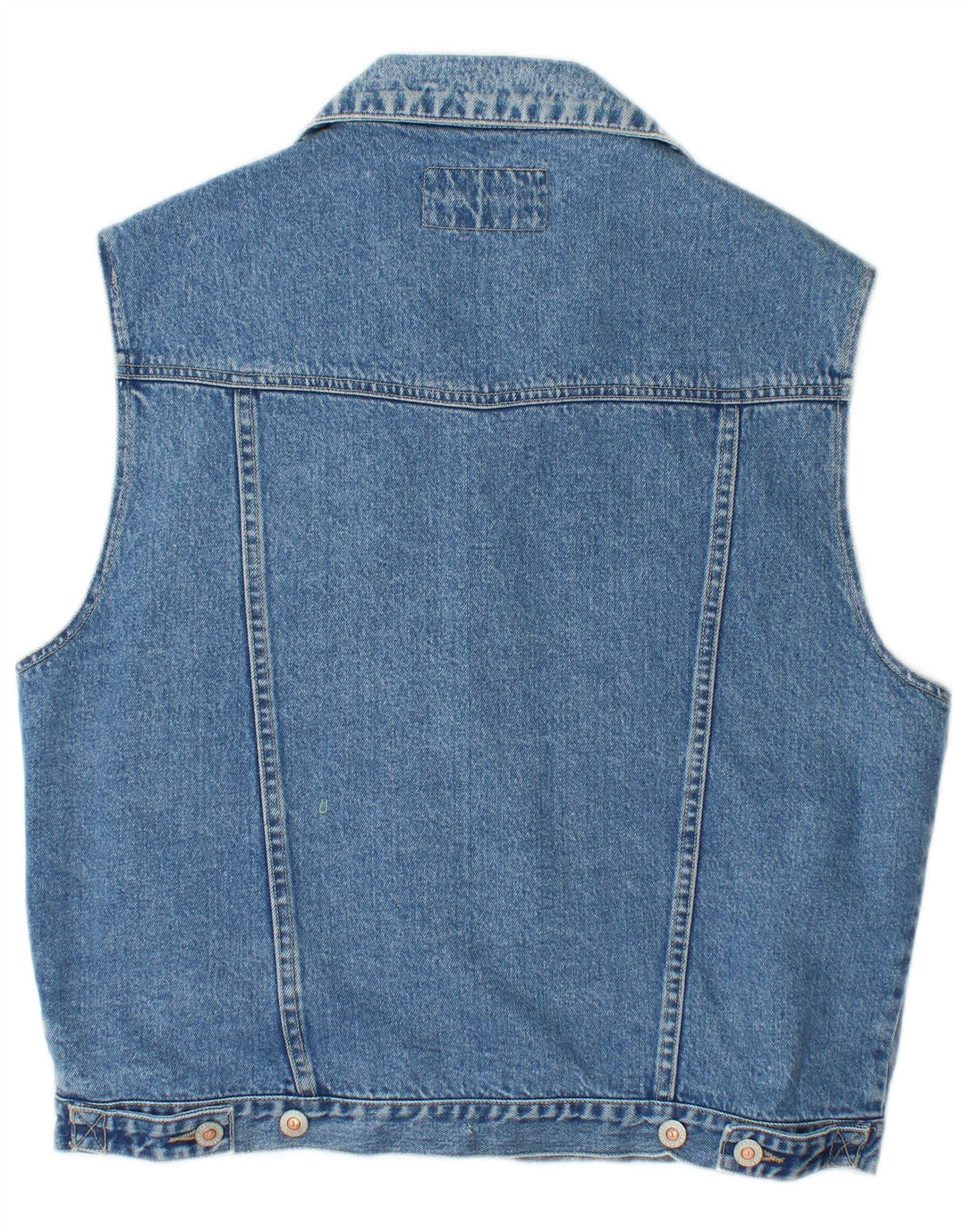 Gilet pentru femei Jeanagers din denim UK 18 XL, bumbac albastru