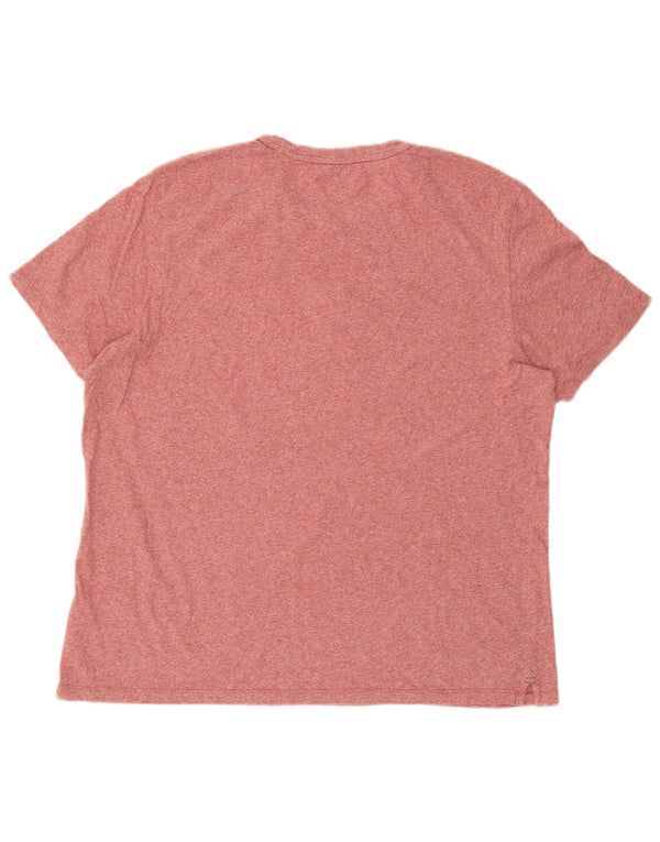 Tricou grafic pentru bărbați Fat Face Top 2XL bumbac roz