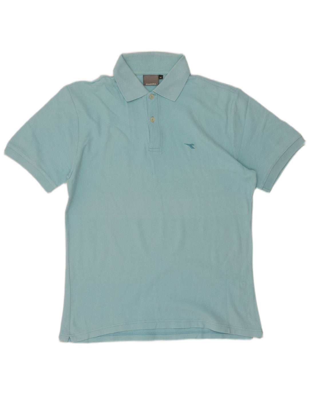 Tricou polo pentru bărbați Diadora, bumbac albastru mediu