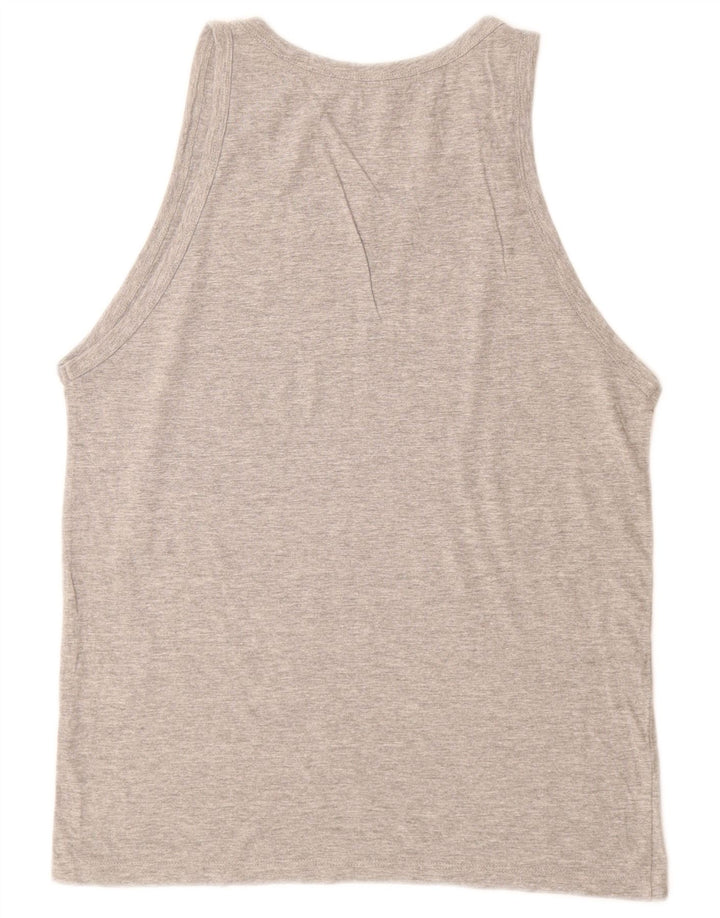 Vestă Jack & Jones pentru bărbați, bumbac, gri mediu