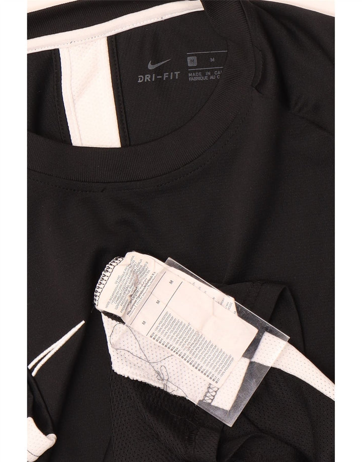 Tricou Nike Dri Fit pentru bărbați Top Mediu Negru Poliester