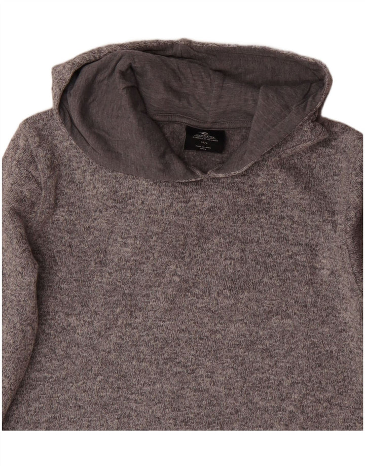Pulover cu glugă Rip Curl pentru femei UK 14 Large Gri