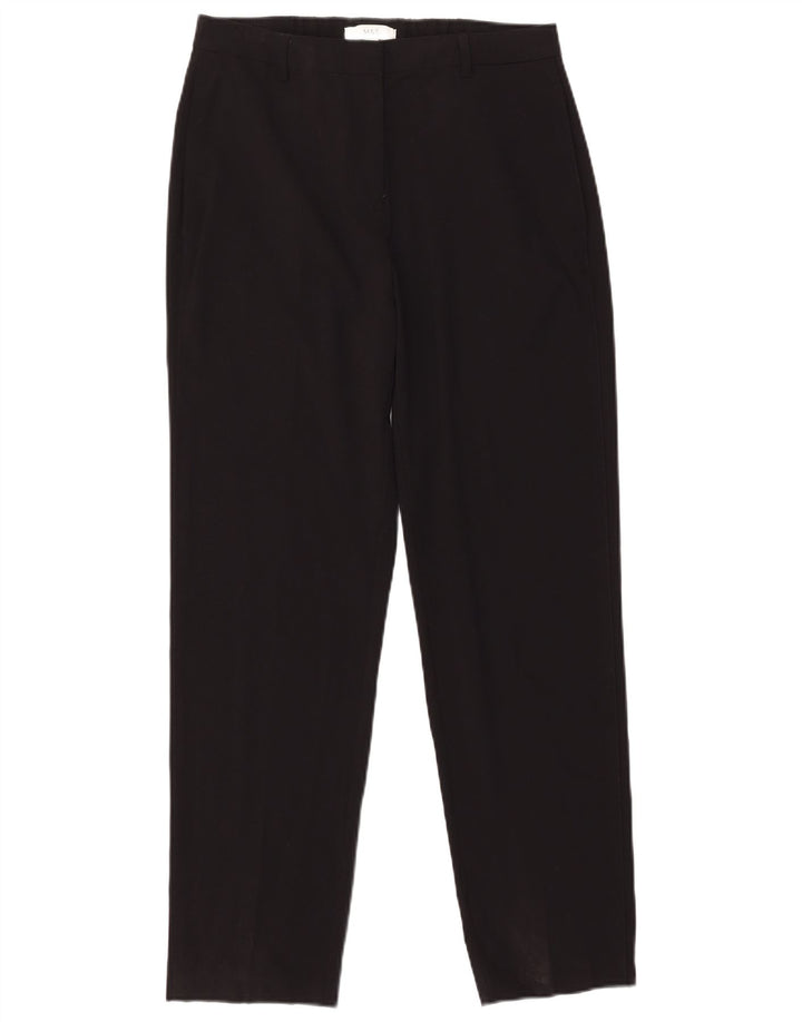 Pantaloni chino subțiri pentru femei Marks & Spencer UK 12 Medium W30 L29 Negru