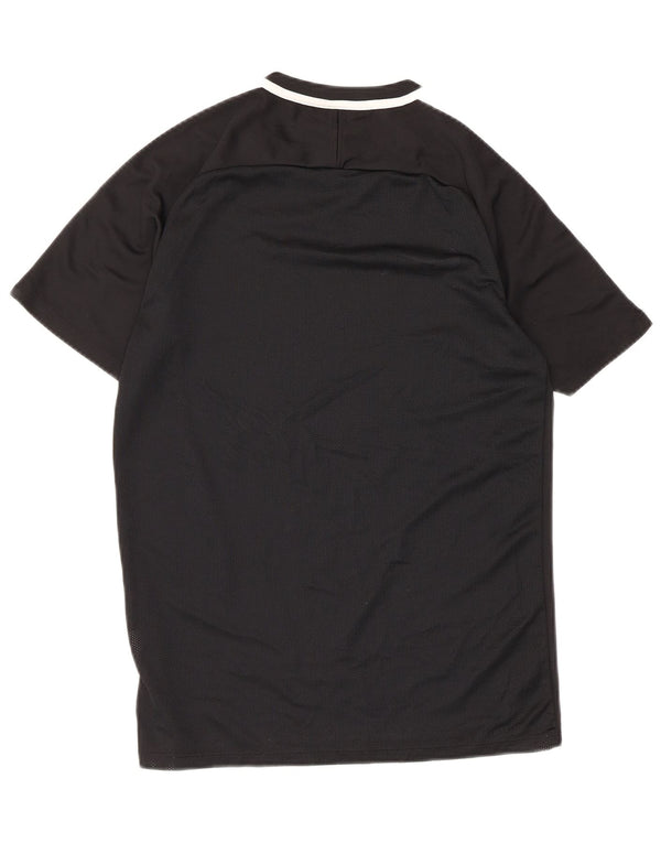 Nike Mens Dri Fit T-Shirt Top Small Black Polyester