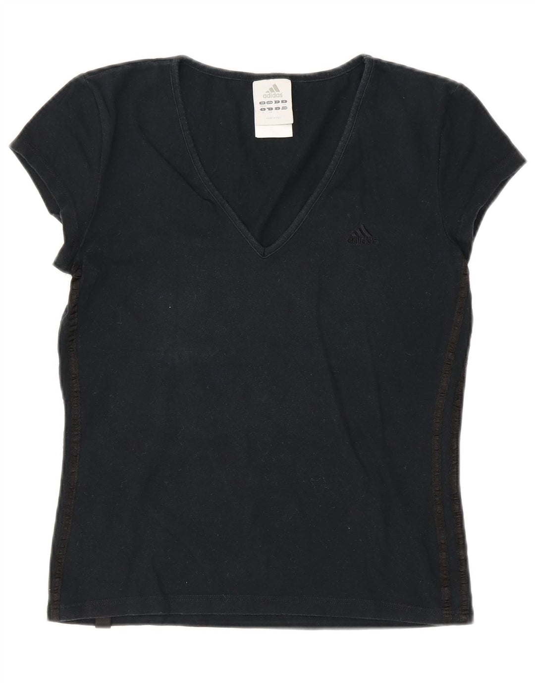 ADIDAS Tricou pentru femei Top UK 10 Small Black Bumbac