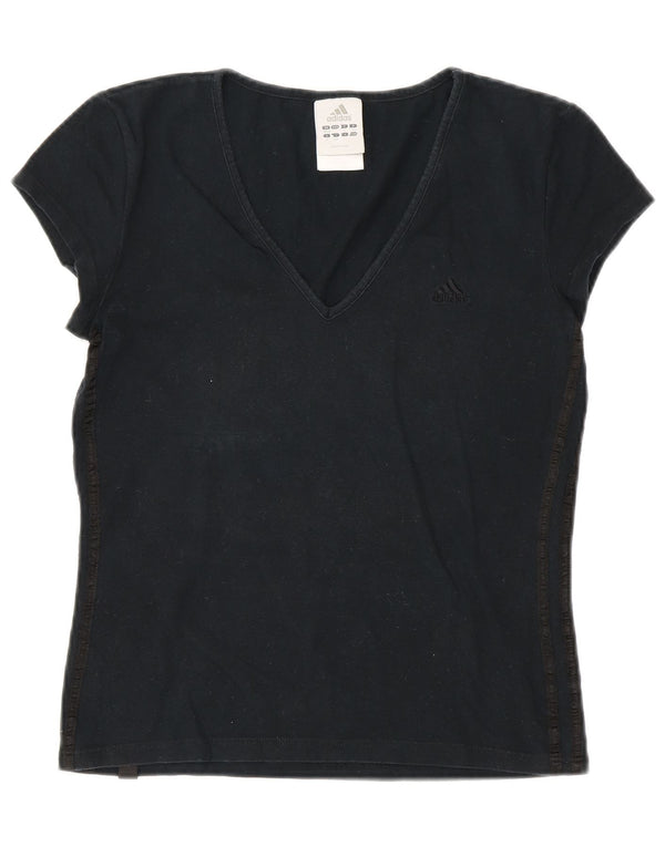 ADIDAS Tricou pentru femei Top UK 10 Small Black Bumbac