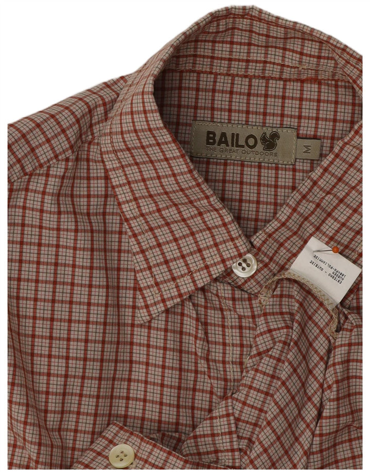 Cămașă fără mâneci Bailo pentru femei UK 14 Medium Red Check Poliamidă