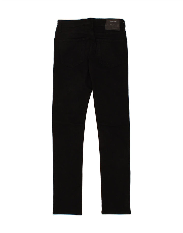 JACK & JONES Womens GLENN Slim Jeans W29 L34  Black Cotton Vintage Jack & Jones and Second-Hand Jack & Jones from Messina Hembry 