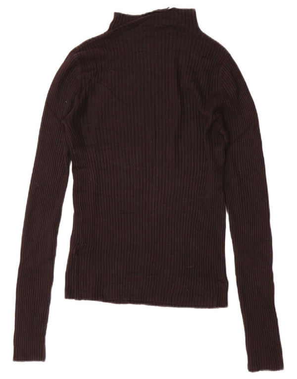 Pulover cardigan Topshop pentru femei UK 10 Small Black Viscose