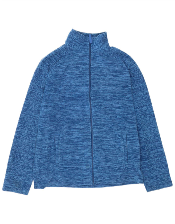 Jachetă polară pentru bărbați Mountain Warehouse UK 38 Medium Blue Flecked Poliester