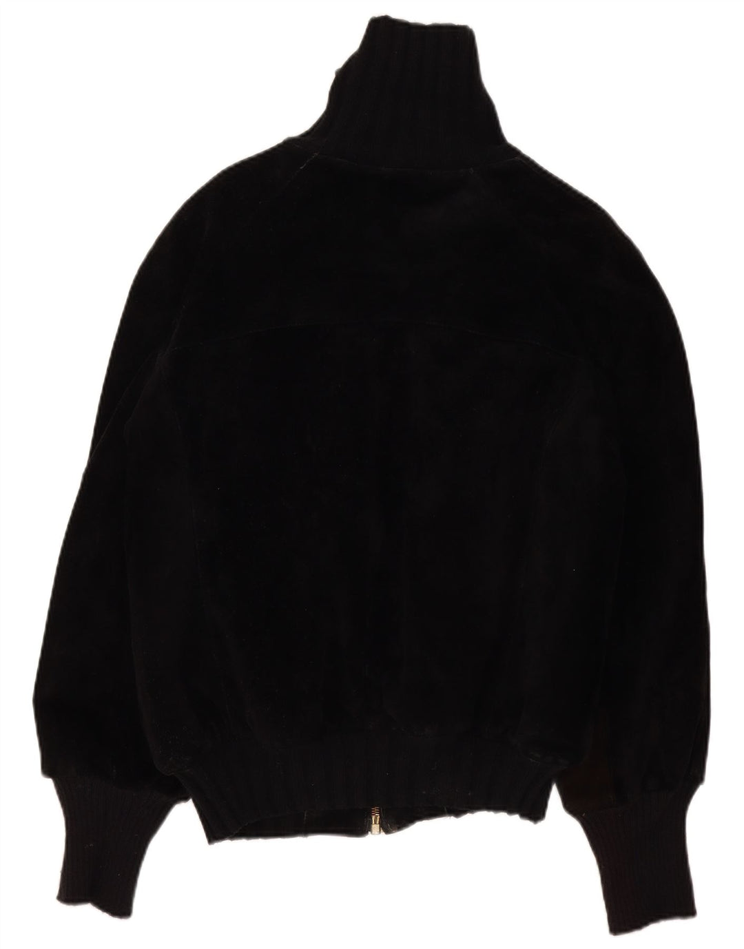 Jachetă din piele Sherpa pentru bărbați vintage IT 44 XS Negru Retro