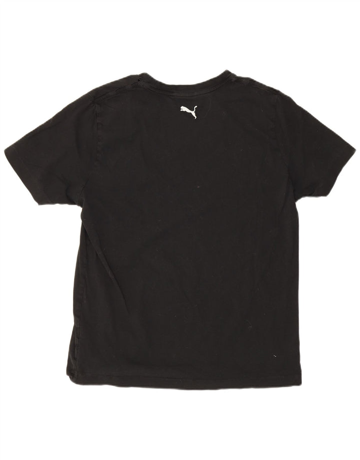 Tricou grafic Puma pentru bărbați Top Large Negru