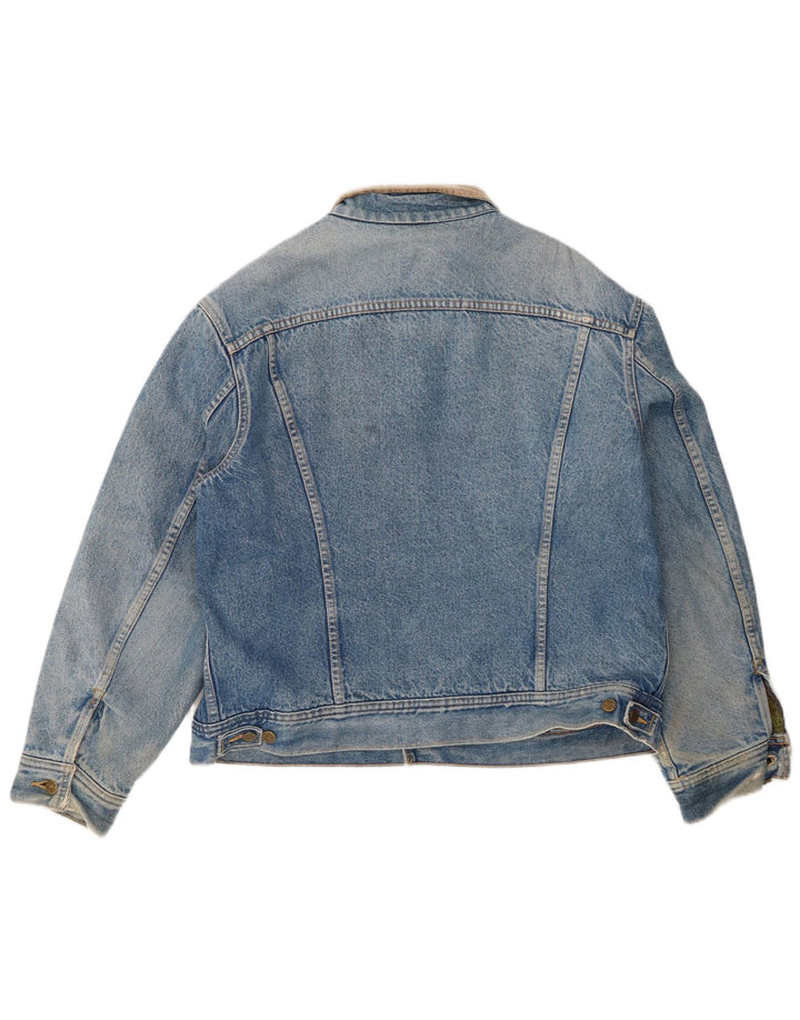 Jachetă de blugi pentru bărbați Lee UK 40 Large Blue